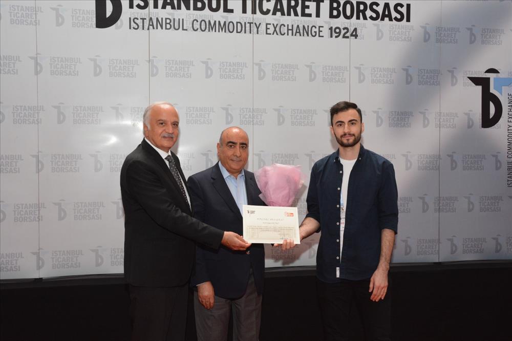 Fakültemize Bir Ödül de İstanbul Ticaret Borsası'ndan