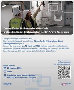 Dünya Kadın Mühendisler Günü Etkinliği