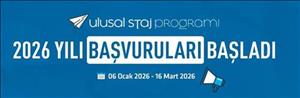 2026 Yılı Ulusal Staj Programı