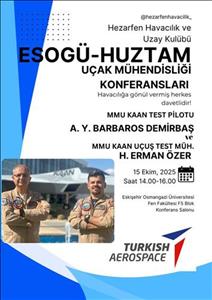 ESOGÜ-HUZTAM Uçak Mühendisliği Konferansları